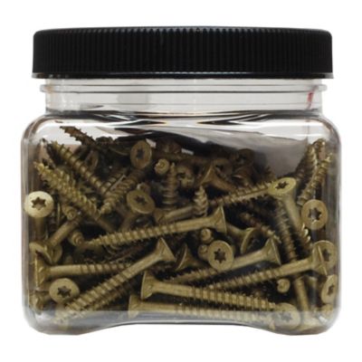 Image showing 6 th Screw Products #8x1-1/2 in. Star Drive Exterior Structural Wood Screws, 1 lb.