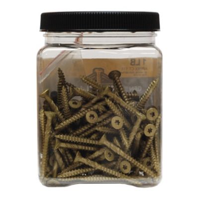 Image showing 6 th Screw Products #9x2 in. Star Drive Exterior Structural Wood Screws, 1 lb.