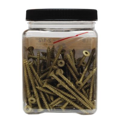 Image showing 5 th Screw Products #9x2-1/2 in. Star Drive Exterior Structural Wood Screws, 1 lb.