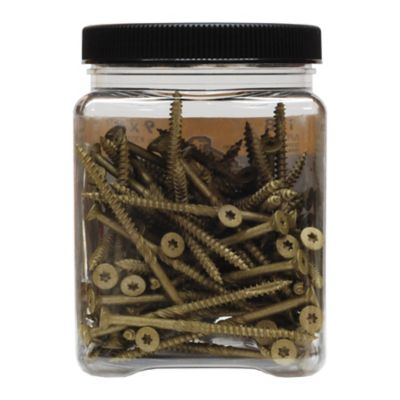 Image showing  #9 x 3 in. Star Drive Exterior Structural Wood Screws, 1 lb.