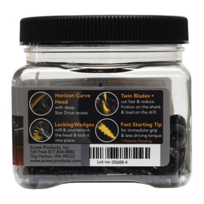 Image showing 5 th Screw Products #14x1-1/2 in. Star Drive Exterior Structural Lag Screws, 50 ct.