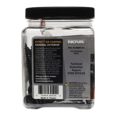 Image showing  #14x3 in. Star Drive Exterior Structural Lag Screws, 50 ct.