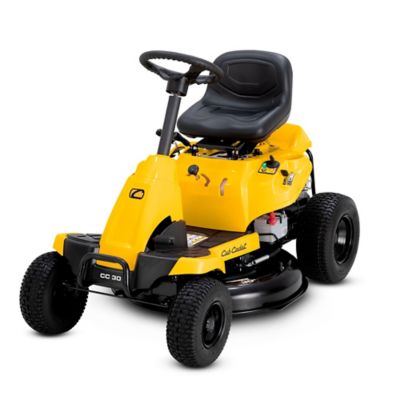 Image showing  CC 30 in. 10.5 HP Gas Riding Lawn Mower, Briggs and Stratton Engine, 6-Speed Manual Drive