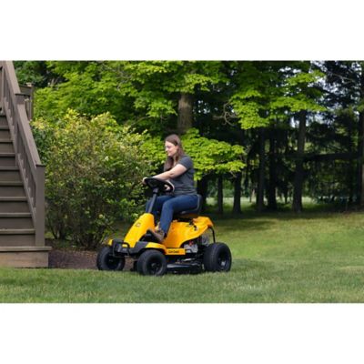 Image showing  CC 30 in. 10.5 HP Gas Riding Lawn Mower, Briggs and Stratton Engine, 6-Speed Manual Drive