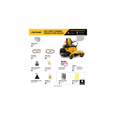 Image showing 7 th Cub Cadet Ultima ZT3 60 in. 24 HP Gas Zero-Turn Mower, Kawasaki Twin-Cylinder Engine, Dual Hydrostatic Transmission