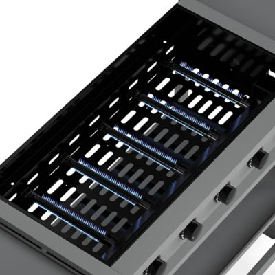 Image showing  Anaheim 5-Burner Propane Gas Flat Top Griddle, 600 sq. in., Gray