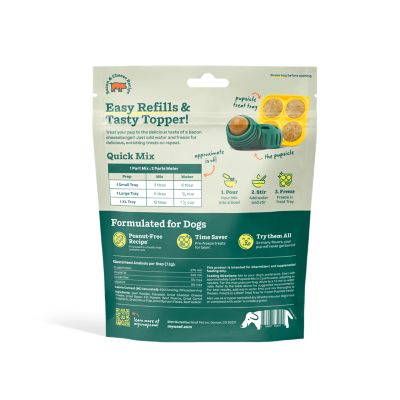 Image showing  Pupsicle Mix Dog Treat- Bacon & Cheese