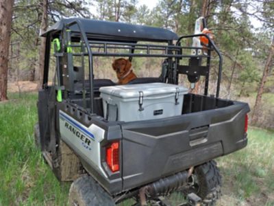 Image showing  Adjustable Rear Cargo Rack for Polaris Mid Size Ranger 2022-2025
