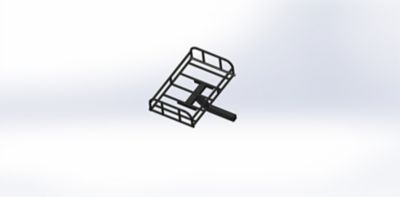 Image showing  Receiver Hitch ATV/UTV Cargo Basket