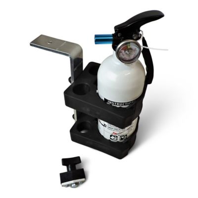 Image showing  Fire Extinguisher and Quick Fist Bed Mount Kit for Can Am, Lin Q Mount