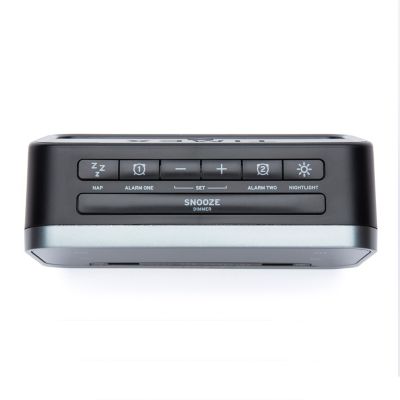 Timex Dual Alarm Clock with Dual USB Charging and Nightlight