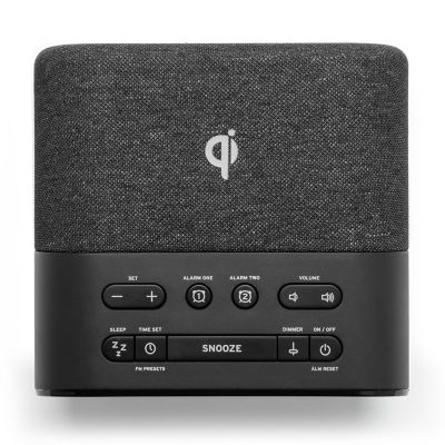 Image showing  Wireless & USB Charging FM Alarm Clock Radio