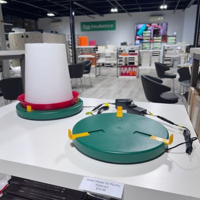 Image showing 6 th Hatching Time 12 in. Water Heater for Poultry Waterers