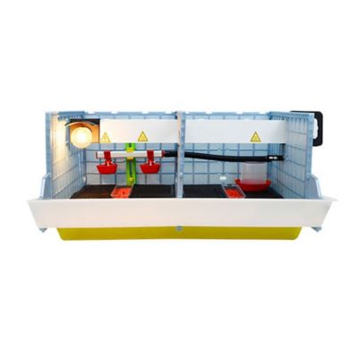 Image showing  Comfortplast Chick Brooder - 2 Section H 9.5 ft. PP Plastic (Polypropylene)