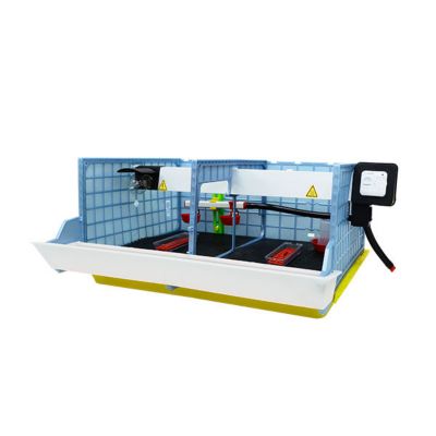 Image showing  Comfortplast Chick Brooder - 2 Section H 9.5 ft. PP Plastic (Polypropylene)