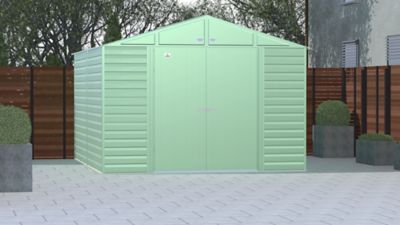 Image showing  Select 10 x 12 x 8 ft. Green Shed