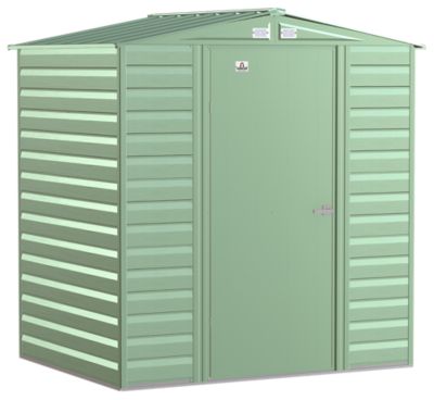 Arrow 4 ft. x 3 ft. x 6 ft. Metal Shed, Green