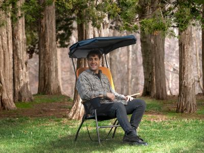 Image showing  Camp Chair, Light Blue