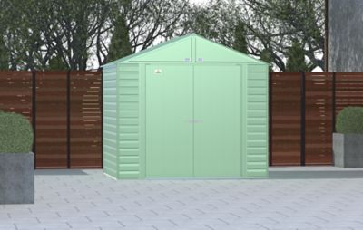 Image showing  Select 8 x 6 x 8 ft. Green Shed