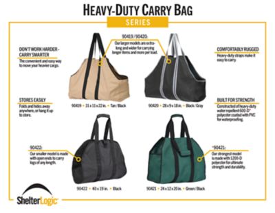 Image showing  11 x 31 x 22 ft Sandstone Extra Large Heavy Duty Multi-Purpose Carrier Bag