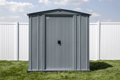 Image showing  6 x 6 x 6 ft. Outdoor Steel Shed, Gray