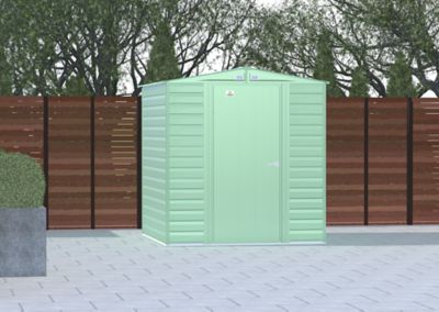 Image showing  Select 6 x 7 x 7 ft. Green Shed