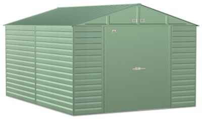 Arrow Select 10 x 14 x 8 ft Green Shed