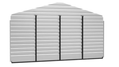 Arrow 20 ft. x 9 ft. Rear Enclosure Kit, Eggshell