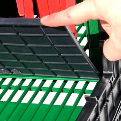 Image showing  1 Section Nesting Box, Front Collection for 10 birds