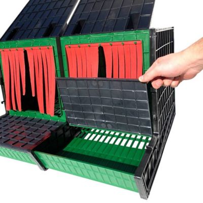 Image showing  2 Section Nesting Box, Front Collection for 20 birds