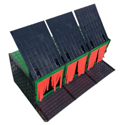 Image showing  3 Section Nesting Box, Front Collection for 30 birds