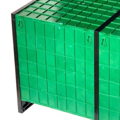 Image showing 5 th Hatching Time 3 Section Nesting Box, Front Collection for 30 birds