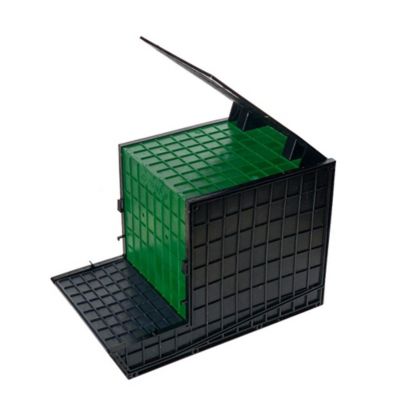 Image showing  1 Section Nesting Box, Back Collection for 10 birds