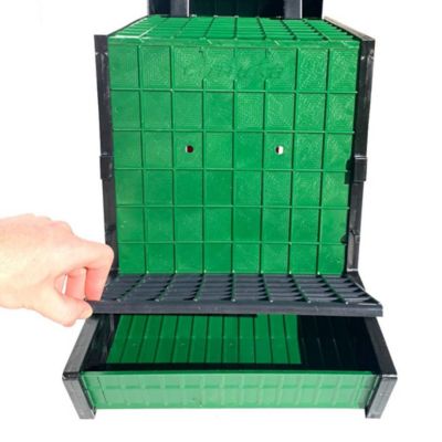 Image showing  1 Section Nesting Box, Back Collection for 10 birds