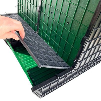 Image showing  2 Section Nesting Box, Back Collection for 20 birds