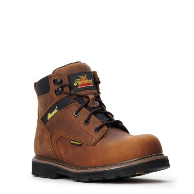 Thorogood Men's Jobsite Series Waterproof Safety Toe Boots, 6 in.