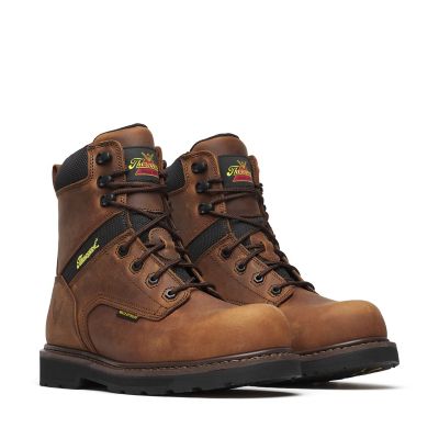 Image showing 3 th Thorogood Men's Jobsite Series Waterproof Safety Toe Boots, 8 in.