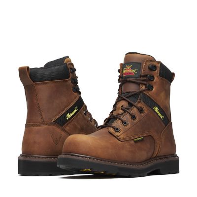 Image showing 4 th Thorogood Men's Jobsite Series Waterproof Safety Toe Boots, 8 in.