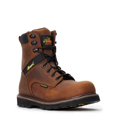 Image showing 0 th Thorogood Men's Jobsite Series Waterproof Safety Toe Boots, 8 in.