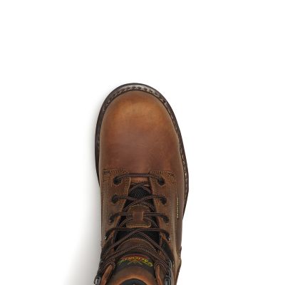 Image showing 2 th Thorogood Men's Jobsite Series Waterproof Safety Toe Boots, 8 in.
