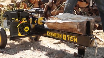 Image showing 7 th Champion Power Equipment 8-Ton Compact Horizontal Gas Log Splitter with Auto Return