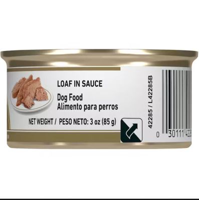 Image showing  Breed Health Nutrition Yorkshire Terrier Adult Loaf Pate in Sauce Wet Dog Food, 3 oz., Pack of 6 Cans