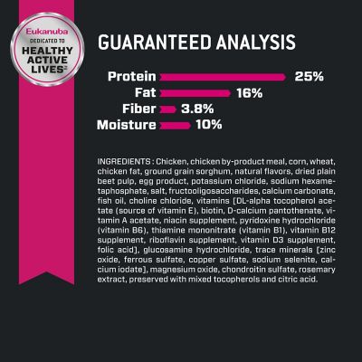 Image showing 4 th Eukanuba Adult Medium Breed Chicken Dry Dog Food