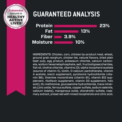 Image showing 4 th Eukanuba Adult Large Breed Chicken Dry Dog Food