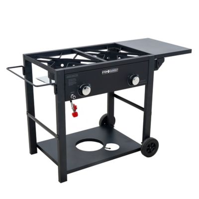Image showing 5 th Even Embers 2-Burner Fryer Cart