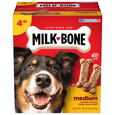Milk-Bone Original Biscuits, Medium Dog Treats, 4 lb.