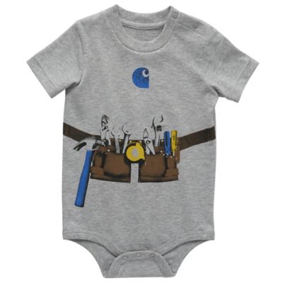 Carhartt Toddler Short-Sleeve Toolbelt Bodysuit
