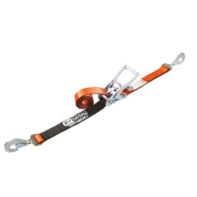 Image showing  2 in. x 114 in. Tie Down Ratchet Straps with Twisted Snap Hooks, 3,330 lb. Working Load Limit, 4 Pack