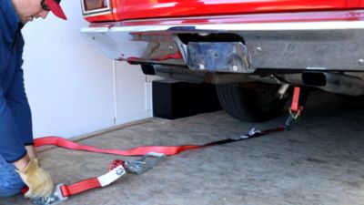 Image showing  2 in. x 114 in. Tie Down Ratchet Straps with Twisted Snap Hooks, 3,330 lb. Working Load Limit, 4 Pack