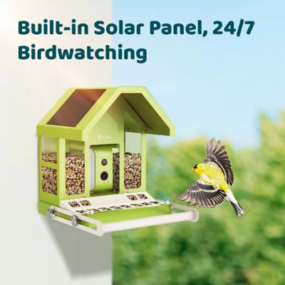 Image showing 5 th Birdfy 2.5 L Smart Bird Feeder, Metal, AI by Subscription